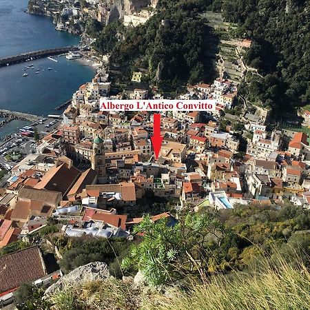Albergo L'Antico Convitto Амалфи Екстериор снимка
