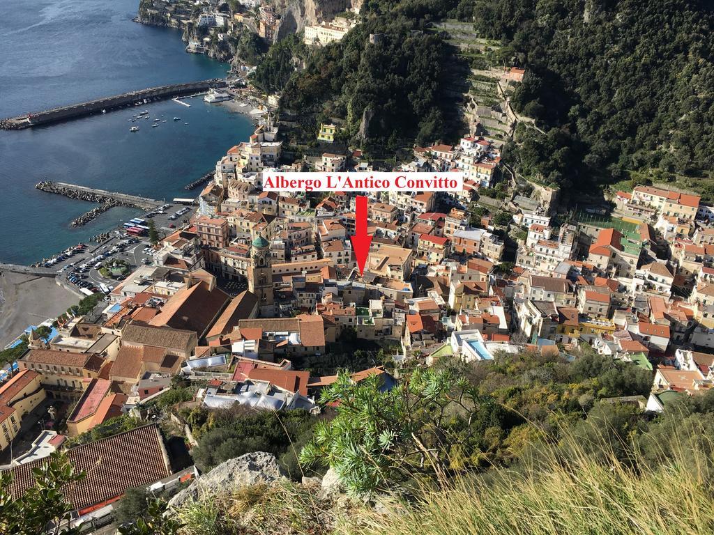 Albergo L'Antico Convitto Амалфи Екстериор снимка